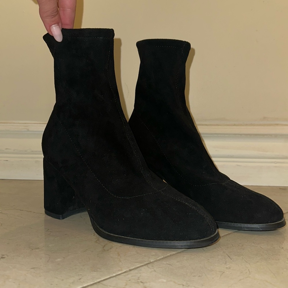 Black Cute Booties